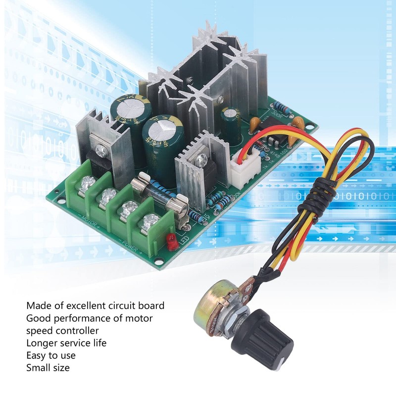 DC Motor Speed Controller 20A Current Controller 12V 24V 36V
