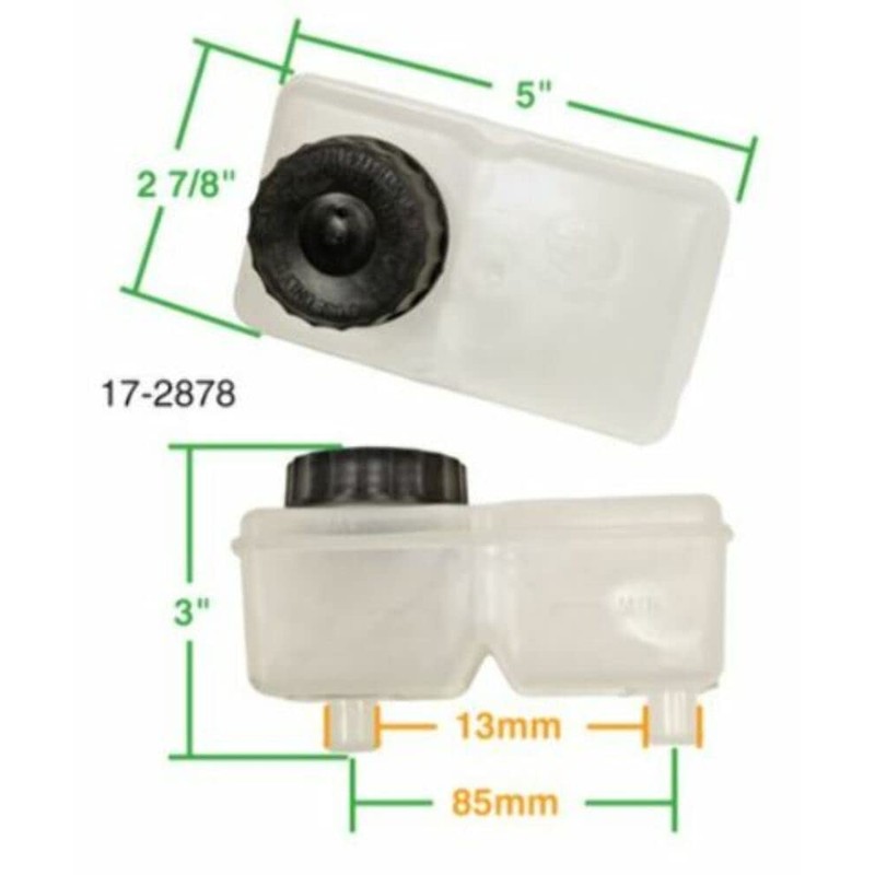 Empi Dual Circuit Brake Reservoir, Fits Type 1 Beetle 67-79,