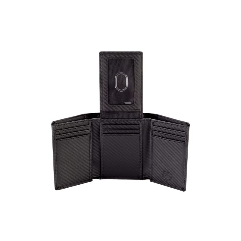 Stealth Mode - Cartera de Cuero Triple Para Hombre con