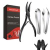 Fish bone tweezers deboner tool for salmon – fish tweezers