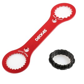 Lohill BB Wrench, Multifunctional Mountain Bike Repair BB Tool with Adapter Tool, Bicycle Bottom Bracket Wrench for Dub/Tl-Fc32/Tl-Fc25/Tl-Fc24, for Bicycle Repairs