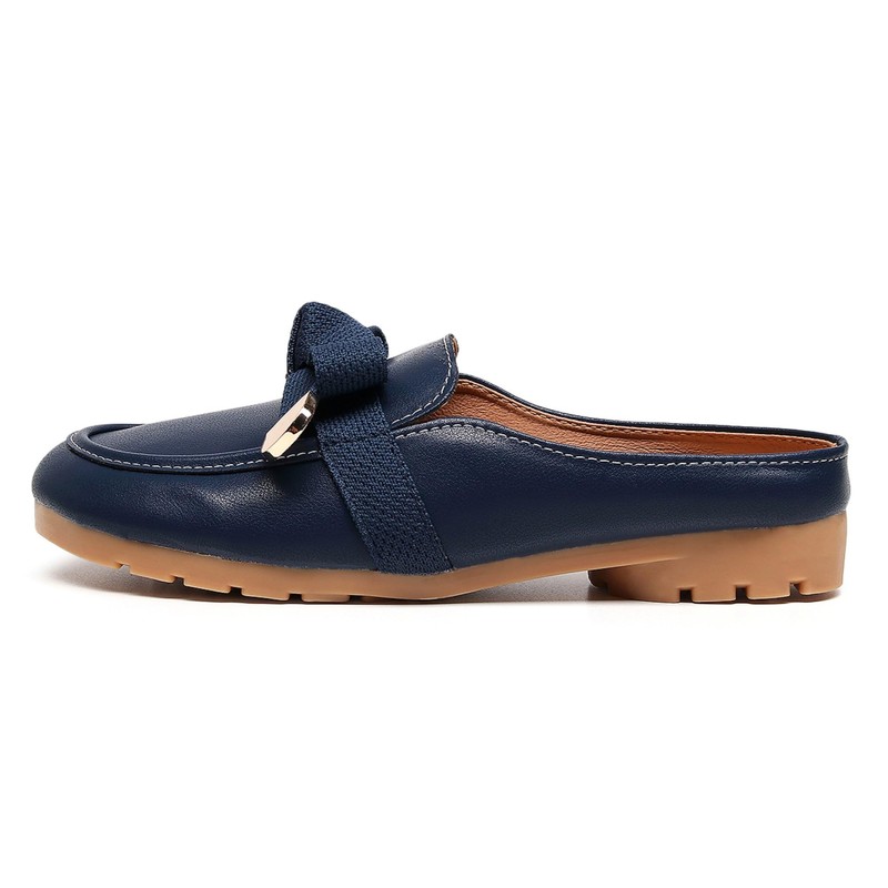 VenusCelia - Mulas cómodas para caminar para mujer, marino, 7