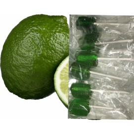 Tropical Sweets Pilones de Limón  (Lime Lollipops) - Pilones de Limón  (Lime Lollipops)