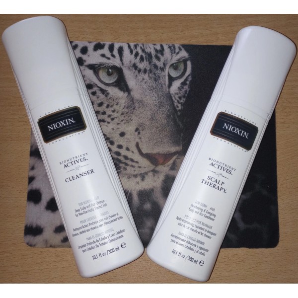 NIOXIN CLEANSER SHAMPOO AND SCALP THERAPY CONDITIONER 10.1 OZ (300