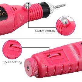 Unbranded Professional Electric Nail File Drill Manicure Tool Pedicure Machine Set Kit US