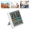 Temperature Humidity Monitor 3 in 1 Temp Tester Digital Display