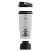 Promixx Botella coctelera original, funciona con pilas, para batidos de