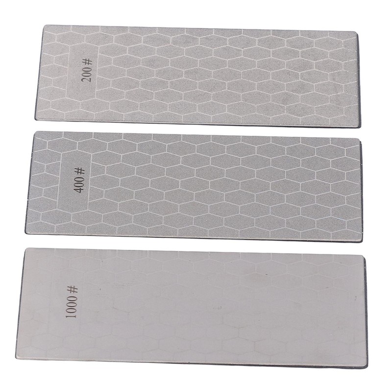 3PCS Sharpening Stone with Non Slip Base 200 400 1000