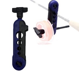 zalati Fishing Line Spooler Rod Holder Portable Universal Adjustable Winder Board Spool Collector for 4 Sizes Fishing Rod