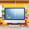 Multifunctional Acrylic Memo Boards Set for Computer