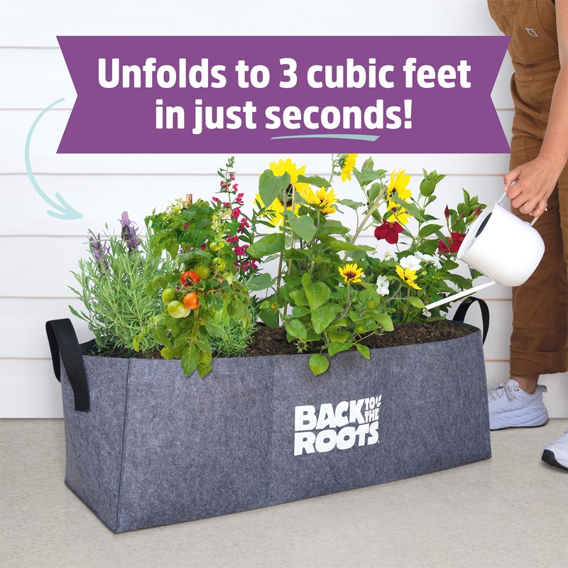 Back to the Roots Breathable Raised Bed (Provides More Oxygen