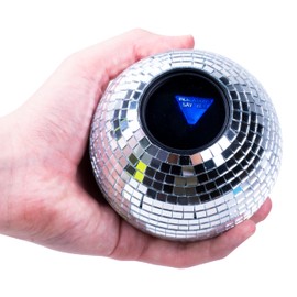 Fizz Creations Disco Decision Ball Novelty Decision Making Ball. Ask Question & Shake to Reveal Answer. Disco Ball Gifts.