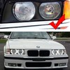 jingfei 4Pcs White Headlight CCFL LED Angel Eyes Kit Ring
