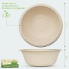 100% Compostable Paper Bowls [16 oz.] – 150 Disposable Bowls