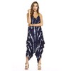 Riviera Sun 21635-NW-L Jumpsuit/Jumpsuits for Women Navy/White