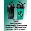 Shaker Set of 2 - with Powder Compartments & Stainless