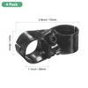 M METERXITY 4-Pack Structural Pipe Connector, Cross Grid Pipe Clamps
