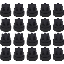 Ultra Durable 00618112 00637940 Rubber Grate Feet Replacement Part by BlueStars - Exact Fit For Thermador & Bosch Range/Gas Range/Gas Cooktop - Replaces 1999626 617174 618112 PS3478553 - PACK OF 20