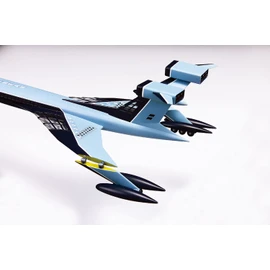 Aoshima Bunka Kyozai Thunderbird No. 8 Fire Flash 1/350 Scale Plastic Model