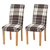 xigua Chair Covers 4 Pack,Dining Chair Slipcover Washable Removable for