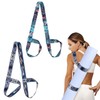 Jeffdad 2Pcs Yoga Mat Carrying Strap, Adjustable Yoga Mat Strap