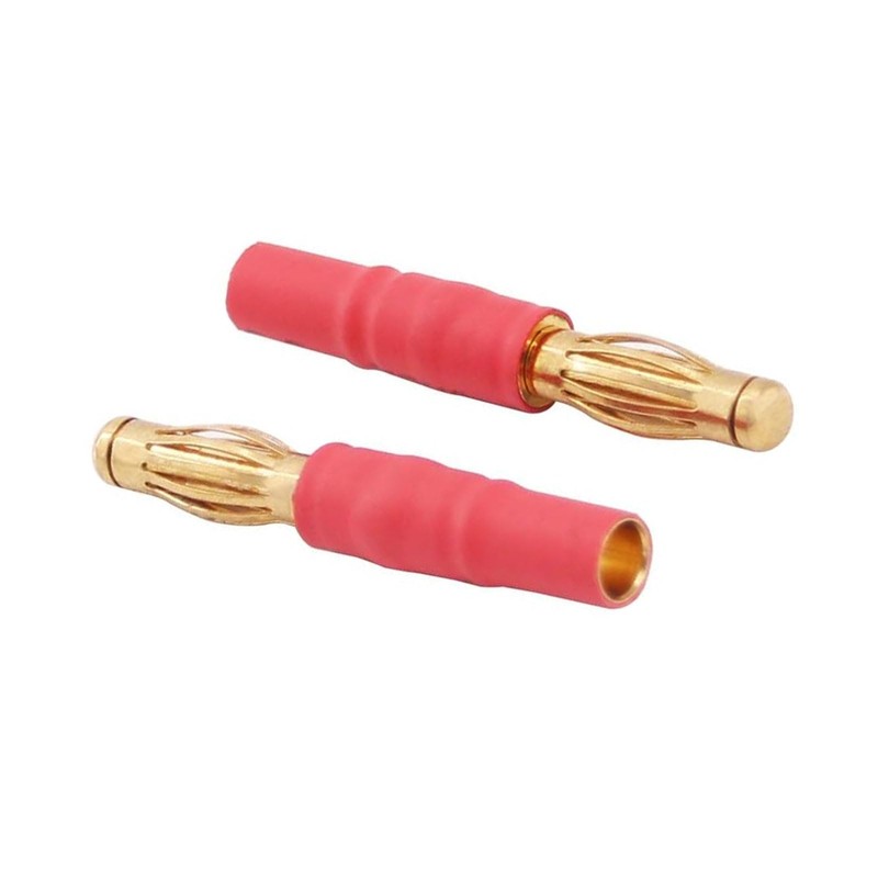 Wmzjnljy 5pcs No Wires 4mm Male to 3.5mm Female Bullet