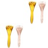 LALAFINA 4 Pcs Five-claw Massager Spa Massage Comb Scrape Hair