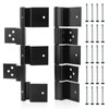 RV Entry Door Friction Hinge Kit for 5th Wheel, RV Door Hinge Motorhome Entry Doors and Travel Trailer - 2 Pack