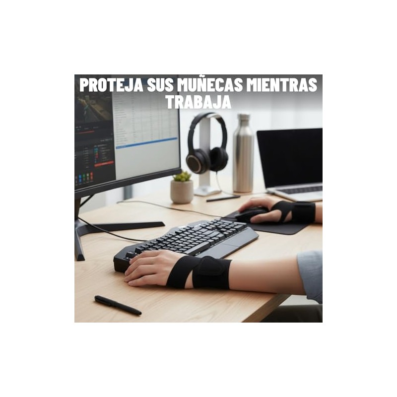 3PCS Mu?equera Ortop?dica T?nel Carpiano Tfcc
