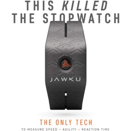 JAWKU Speed - The First Wearable to Measure Sprint Speed, Agility, Reaction Time/Test, Train and Track Performance