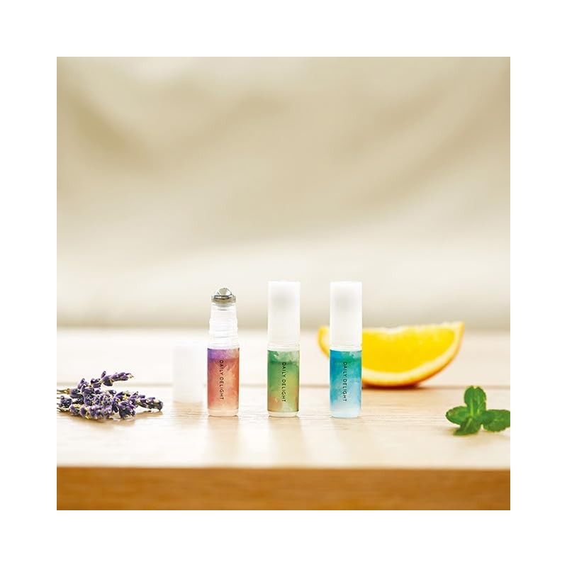 daily delight (デイリーディライト) Enjoy Natural Herbs Roll-On Aroma Mandarin Orange