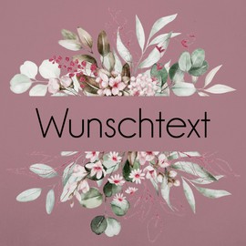 Geschenk mit Namen personalisiert by Shirtracer - Apron - Design Your Own Print - Desired Text, 1 Pink