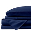ARlinen 4-Piece Split Top Queen Sheet Set – 100% Cotton,