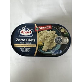 Appel Herring Fillets in Sahne Meerrettich ( Horseradish ) Creme -200g