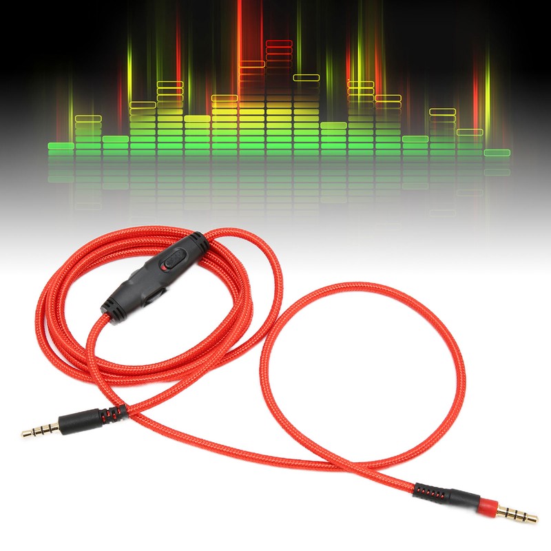 Headphone Audio Cable 3.5mm Male to Male Replacement Headphone Audio