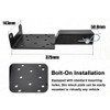 xinyee Winch Mount Plate with 2 Inch Receiver, Universal Trailer