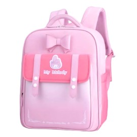 Many Rainbows Melody Japanese Cartoon Character Backpack School Bag with Bow