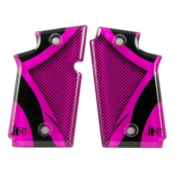 Custom Acrylic SPD Grips Compatible/Replacement for Sig Sauer P938 Ambidextrous Hybrid Print Pink