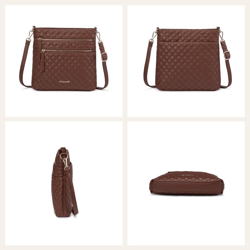 LOVEVOOK Women's Shoulder Bag 4195, brown