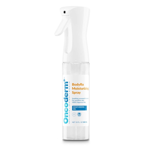 Oncology Skin Care - BodyRx Moisturizing Spray. Skin Care for People Living with Cancer. Great Gift for Chemo Patient. Designed by Oncologists and Dermatologists. Chemo Skin Care (10 Fl Oz)