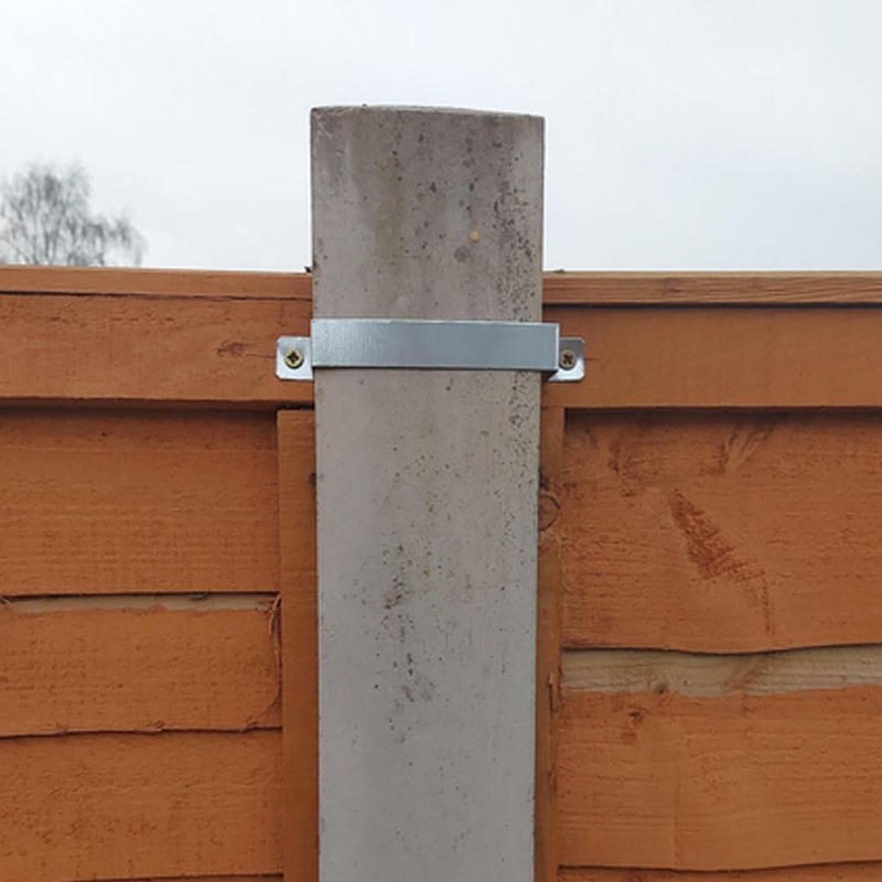 10 Pack Ultimate 4Inch Fence Post Security Brackets (for 100mm/4