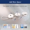 OURUI Button Extender Collar Neck Metal Extender for Men Dress