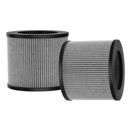 2 Pack 2801 My Air Filter Replacement, Compatible with Bissell MYair Personal Purifier 2780A / 27809 /2780B /2780P, Part #2801. (Carbon Gray, 2 Pack)