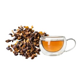 Cascara Dried Coffee Shells Husk Antioxidant Premium Super-Tea Single Origin Ecuadorian Super Fruit Tea Cherry Berry