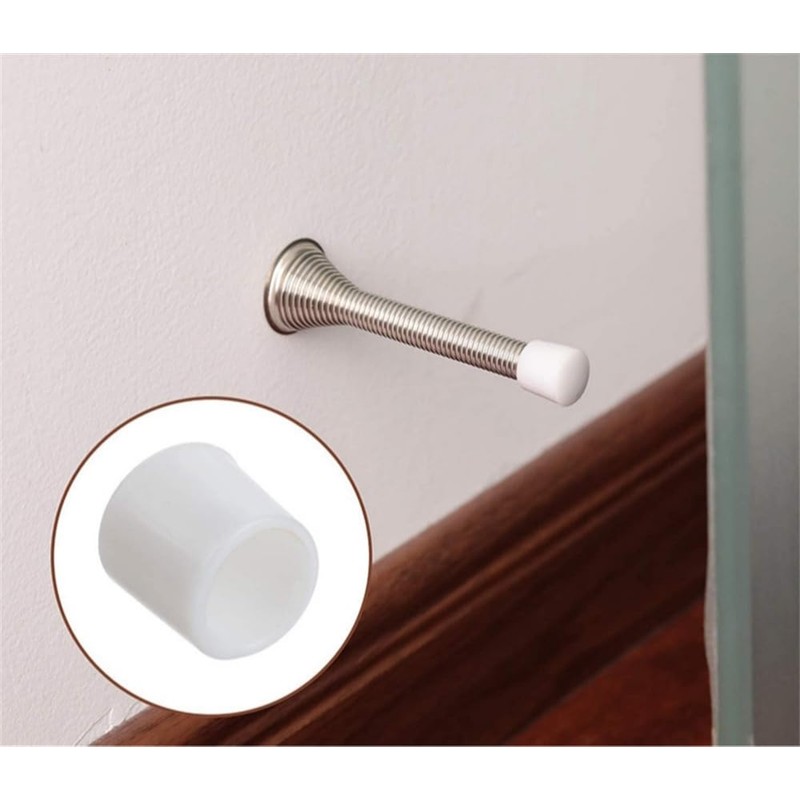 24 Pcs Premium Rubber Door Stop Stud Replacement Tips –