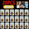 20x Coin Cases Slab Display Holder Storage 40mm For AMERICAN