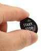 Push Start Button Cover Carbon Fiber Ignition Switch Button Cover