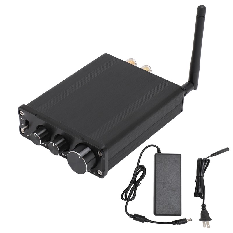 Bluetooth Power Amplifier HiFi Stereo Dual Channel HD Lossless Sound