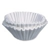 Coffee Pro CPF250 Coffee Filters, f/Commercial Brewer, 250/PK, White