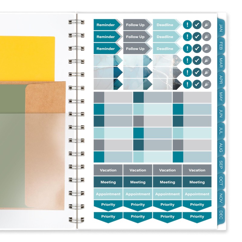 Cambridge 2025 Planner, Weekly & Monthly, 5-1/2" x 8-1/2", Small,